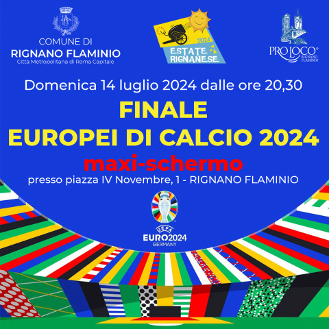 Finale Europei di calcio 2024