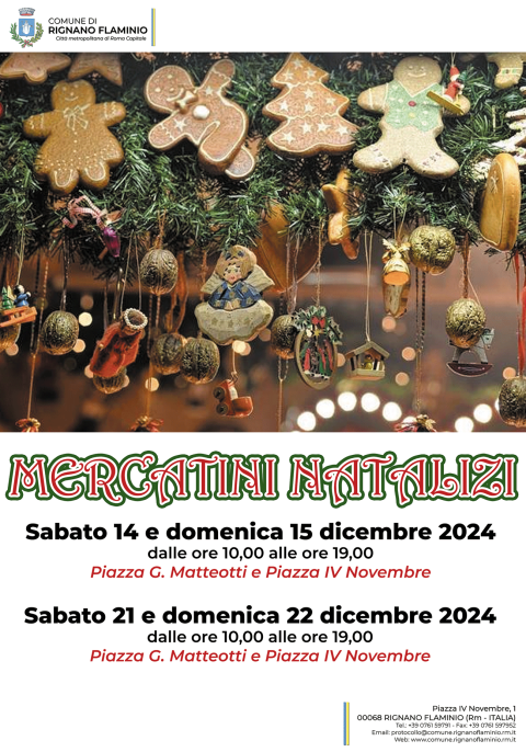 mercatini di natale 2024