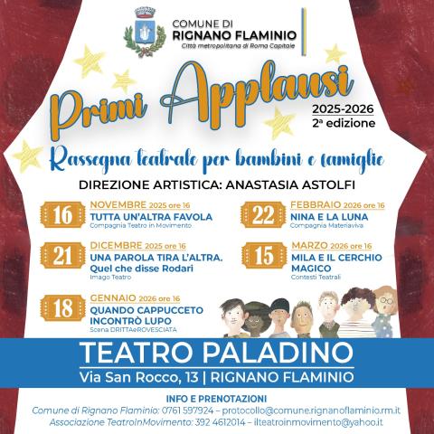 seconda edizione primi applausi