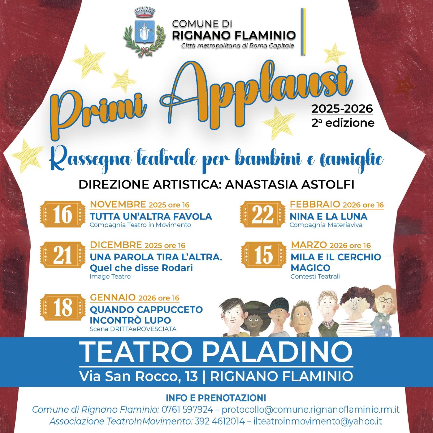 seconda edizione primi applausi